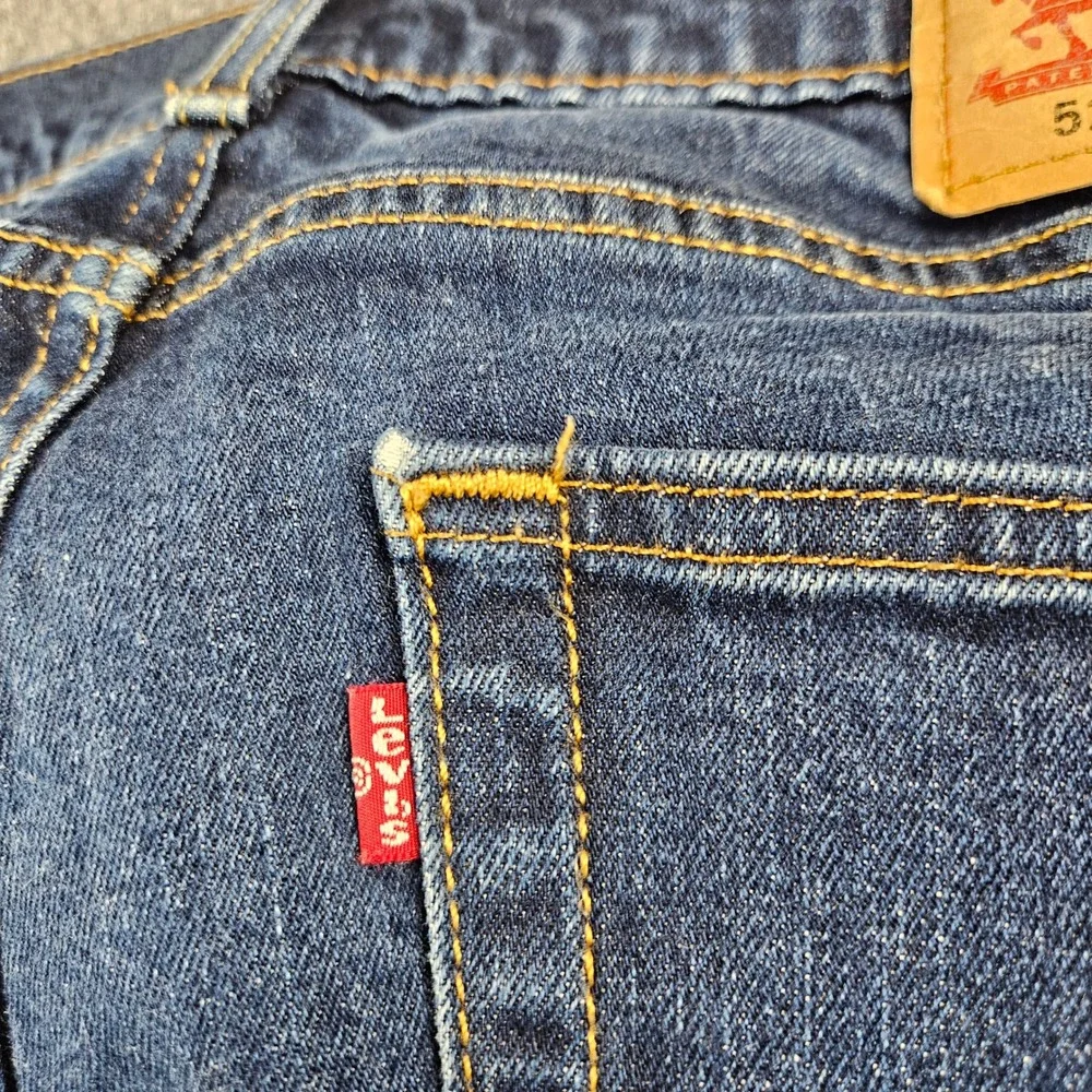 Levis 511 Slim Fit Jeans Mens 34x34‎ Dark Wash Denim Pants 511-1322